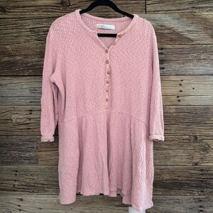 Free People Beach Blossom Button-Up Mini Dress